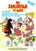 Nu smurfar vi igen! 1981 poster Smurferna The Smurfs Ray Patterson Filmbolag: Hanna-Barbera Animerat