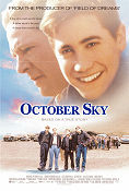 October Sky 1999 poster Jake Gyllenhaal Chris Cooper Joe Johnston