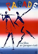 Parade 1975 poster Karl Kossmayer Jacques Tati