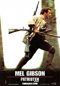 Patrioten 2000 poster Mel Gibson Heath Ledger Joely Richardson Roland Emmerich Vapen