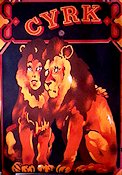 Cirkus 1970 affisch Cirkus Affischen från: Poland