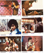 Purple Rain 1984 lobbykort Prince Apollonia Kotero Morris Day Albert Magnoli Rock och pop Motorcyklar