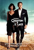 Quantum of Solace 2008 poster Daniel Craig Olga Kurylenko Mathieu Amalric Marc Forster
