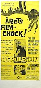 Repulsion 1965 poster Catherine Deneuve Ian Hendry John Fraser Roman Polanski