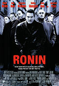Ronin 1999 poster Robert De Niro Jean Reno Stellan Skarsgård John Frankenheimer