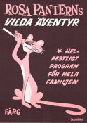 Rosa Panterns vilda äventyr 1970 poster Bob Camp Hitta mer: Pink Panther Hitta mer: Festival Animerat Från TV Rökning Katter