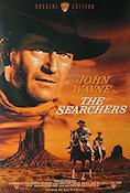 The Searchers 1956 poster John Wayne Natalie Wood John Ford