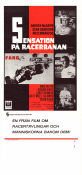 Sensation på racerbanan 1970 poster Darren McGavin Sean Garrison Susan Clark Leslie H Martinson Bilar och racing