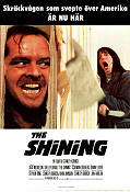 The Shining 1980 poster Jack Nicholson Shelley Duvall Danny Lloyd Stanley Kubrick Text: Stephen King