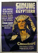 Sinuhe egyptiern 1954 poster Edmund Purdom Jean Simmons Michael Curtiz Svärd och sandal