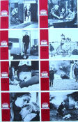 Skammen 1968 lobbykort Liv Ullmann Max von Sydow Max von Sydow Sigge Fürst Ingmar Bergman