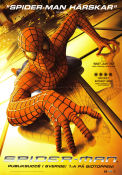 Spider-Man 2002 poster Tobey Maguire Kirsten Dunst Wille Dafoe Sam Raimi Hitta mer: Marvel Från serier