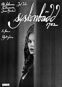 Syskonbädd 1782 1966 poster Bibi Andersson