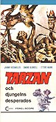 Tarzan och djungelns desperados 1972 poster Johnny Kissmuller Armando Bottin Simonetta Vitelli Ettore Manni Demofilo Fidani Hitta mer: Tarzan