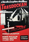 Trasdockan 1955 poster Robert Mitchum Barn Film Noir