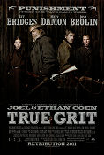 True Grit 2010 poster Jeff Bridges Matt Damon Josh Brolin Joel Ethan Coen
