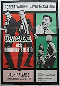 UNCLE och bröderna Stiletto 1967 poster Robert Vaughn David McCallum Jack Palance Janet Leigh Hitta mer: Man From UNCLE Agenter