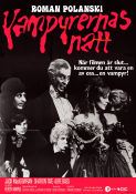 Vampyrernas natt 1967 poster Jack MacGowran Alfie Bass Sharon Tate Roman Polanski