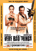 Very Bad Things 1998 poster Cameron Diaz Christian Slater Peter Berg