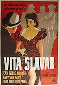 Vita slavar 1937 poster Jean-Pierre Aumont Käthe von Nagy Damer