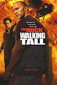 Walking Tall 2004 poster Dwayne Johnson Ashley Scott Johnny Knoxville Kevin Bray