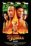 Welcome to the Jungle 2003 poster Dwayne Johnson Seann William Scott Christopher Walken Peter Berg