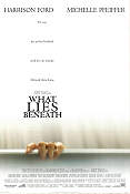 What Lies Beneath 2000 poster Harrison Ford Michelle Pfeiffer Robert Zemeckis