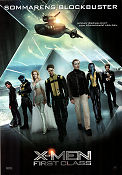 X-Men First Class 2011 poster James McAvoy Michael Fassbender Jennifer Lawrence Matthew Vaughn Hitta mer: Marvel