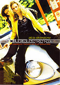 X-tra bagage 1997 poster Alicia Silverstone Benicio Del Toro Christopher Walken Marco Brambilla Bilar och racing