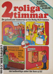 2 roliga timmar 1972 omslag serier