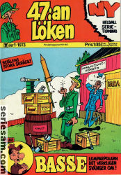 47:an Löken 1973 nr 1 omslag serier