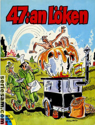 47:an Löken julalbum 1974 omslag serier