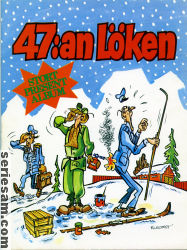 47:an Löken julalbum 1975 omslag serier