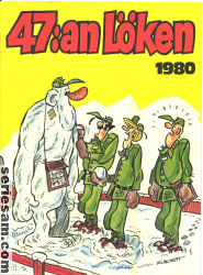 47:an Löken julalbum 1980 omslag serier