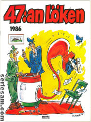 47:an Löken julalbum 1986 omslag serier