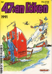 47:an Löken julalbum 1991 nr 1 omslag serier