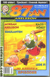 87:an Axelsson 1995 nr 2 omslag serier