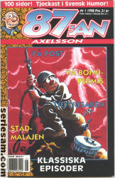 87:an Axelsson 1998 nr 1 omslag serier