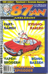 87:an Axelsson 1998 nr 3 omslag serier