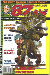 87:an Axelsson 1999 nr 2 omslag serier