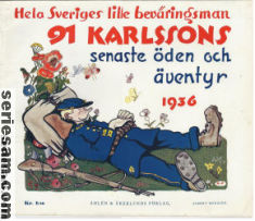 91 Karlsson 1936 omslag serier