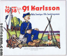 91 Karlsson 1938 omslag serier
