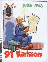91 Karlsson 1948 omslag serier