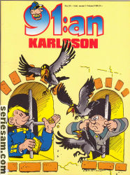 91 Karlsson 1987 nr 2 omslag serier