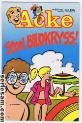 Acke 1981 nr 14 omslag serier Acke 1981 nr 14 omslag serier