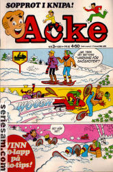 Acke 1981 nr 3 omslag serier Acke 1981 nr 3 omslag serier