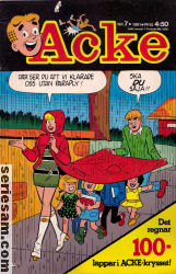 Acke 1981 nr 7 omslag serier Acke 1981 nr 7 omslag serier