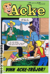 Acke 1982 nr 9 omslag serier Acke 1982 nr 9 omslag serier