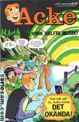 Acke 1984 nr 1 omslag serier Acke 1984 nr 1 omslag serier