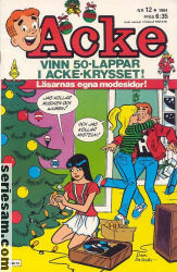 Acke 1984 nr 12 omslag serier Acke 1984 nr 12 omslag serier